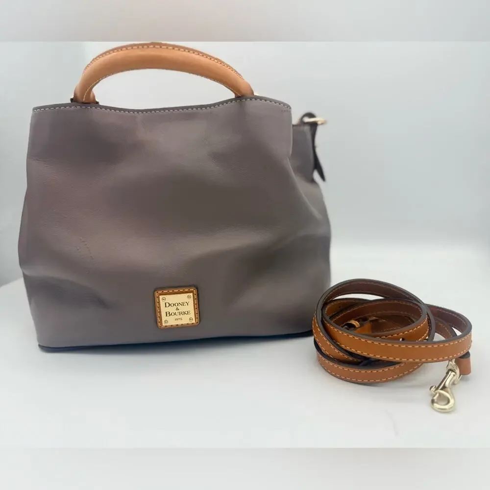 ✨ Dooney & Bourke Small City Barlow Tote - Classic Satchel in Elephant
